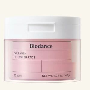 NWT Korean Skincare Biodance Collagen Gel Toner Pads box of 60 pads